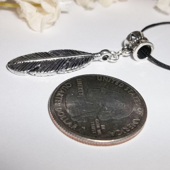 Southwestern Feather Necklace Adjustable NWT 5302 - Picture 3 of 8